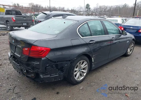 2014 BMW 528I xDrive z USA, uszkodzony, nr VIN WBA5A7C53ED616677
